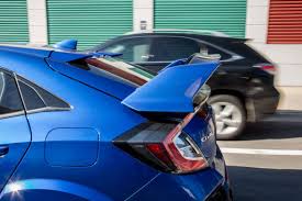 Available on 2021 civic hatchback sport. 2017 Honda Civic Type R What S Up With The Wing News Cars Com