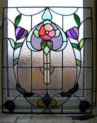 Stained Glass Flower Glasgow