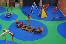 wetpour safety surfacing playground