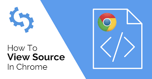 how to view html source in chrome and