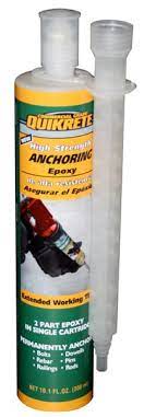 high strength anchoring epoxy at lowes