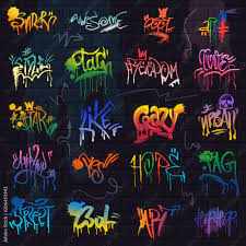 graffiti vector graffito