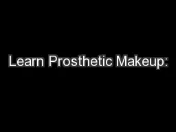 pdf learn prosthetic makeup pdf doent