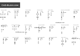 basin mixer cad block free