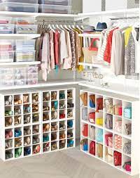If your closet is big enough, putting a thin or low bookshelf in your closet can create a lot of space for shoes. 25 Inventive Ways To Organize Your Shoes Closet Design Handbag Organization Home Organization