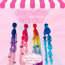 colorful hair extension 10 kids