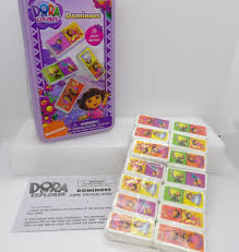 dora the explorer dominoes in a