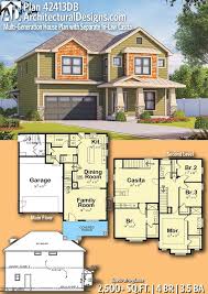Plan 42413db Multi Generation House
