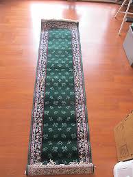 emerald rosetta carpet runner rug