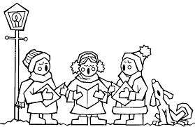 Learn about famous firsts in october with these free october printables. Christmas Carol Colouring Pages Coloring Home