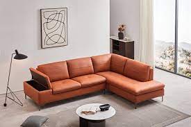 Orange Pumpkin Sectional Sofas Modern