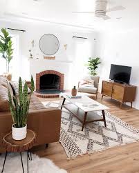 this living room is boho minimalism at
