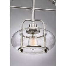 Edison Bulb Island Light Brushed Nickel 38 Inch By Quoizel Lighting Trg338bn Destination Lighting