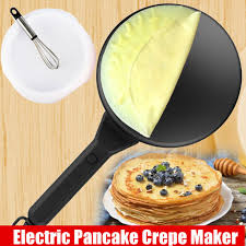 From the makers of the hit app, cake pop maker, comes a brand new app, crepe maker! The Delimano Electric Pancake Crepe Maker Ac 220v 600w Black Crepe Maker Pan Pizza Machine 7 9 X16 5 Shopee Malaysia