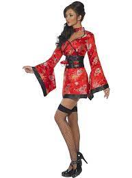 fever geisha costume with shots the