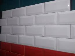 White 4x8 Inch Brick Wall Tile 0 5 Mm