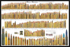 Large Bore Periodic Chart Of Cartridges Reloading Ammo