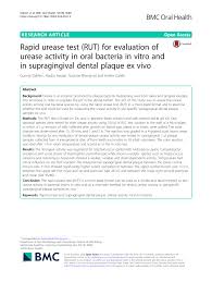 pdf rapid urease test rut for