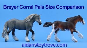Breyer Corral Pals Collect Horse Size Comparison Aidans