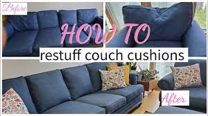 to restuff couch cushions diy 2o21