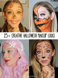25 easy halloween makeup looks step