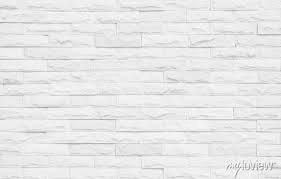White Grunge Brick Wall Texture