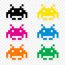 Space Invaders Pixel Art Video Game Atari, PNG, 962x962px, Space Invaders,  Area, Art, Atari, Drawing Download