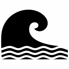 Ocean Waves Surfing Tsunami Wave