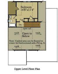 2 Bedroom Cabin Plan With Covered Porch