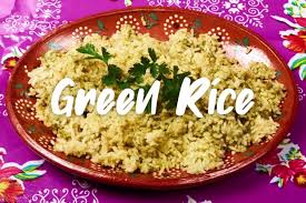 mexican green rice recipe