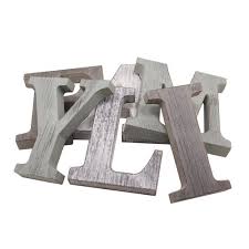 Family Decorative Wooden Letters Large
