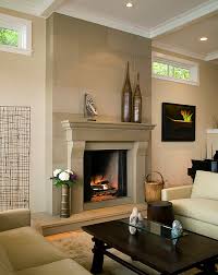Modern Fireplace Cornice Cast Concrete
