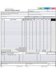 monthly expense report 11 exles