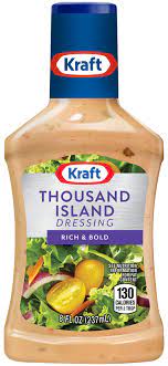 kraft 1000 isle salad dressing 8 oz