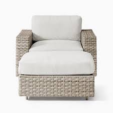 Urban Outdoor Lounge Chair Ottoman Set