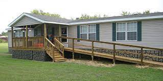 a wheelchair accessible mobile home
