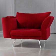Cafe Chair Red Velvet