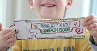 Free Printable Mothers Day Coupons For Kids To Color And Create