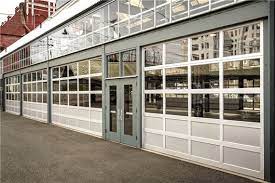 Commercial Aluminum Glass Garage Doors