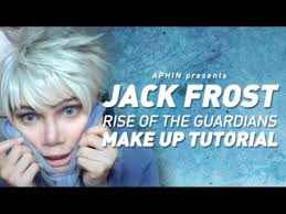 jack frost cosplay makeup tutorial