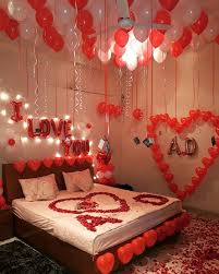 book romantic first night bed decoration