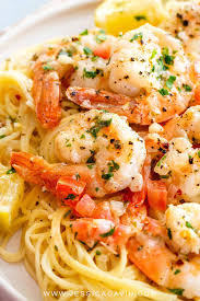 Increase heat to medium and cook, tossing constantly, 3 minutes or until shrimp just turn pink and begin to curl. Shrimp Scampi Jessica Gavin