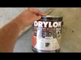 drylok concrete floor paint review and