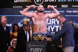 Fury vs. Whyte weigh-in results: Tyson ...