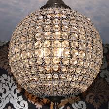 Crystal Ball Chandelier Is Preferred Over Other Types Of Chandeliers Interior Design Ideas