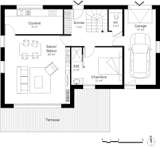 maison de 100 m² avec 4 chambres