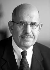 Dr. Mohamed ElBaradei is the Director General of the International Atomic Energy Agency (IAEA), an intergovernmental organization that is part of the United ... - elbaradei