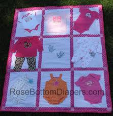 finished baby clothes quilts