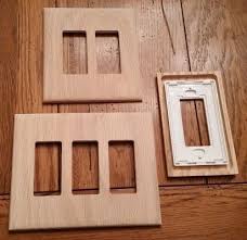 Less Wooden Switch Plates Wood