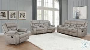 Greer Taupe Reclining Living Room Set